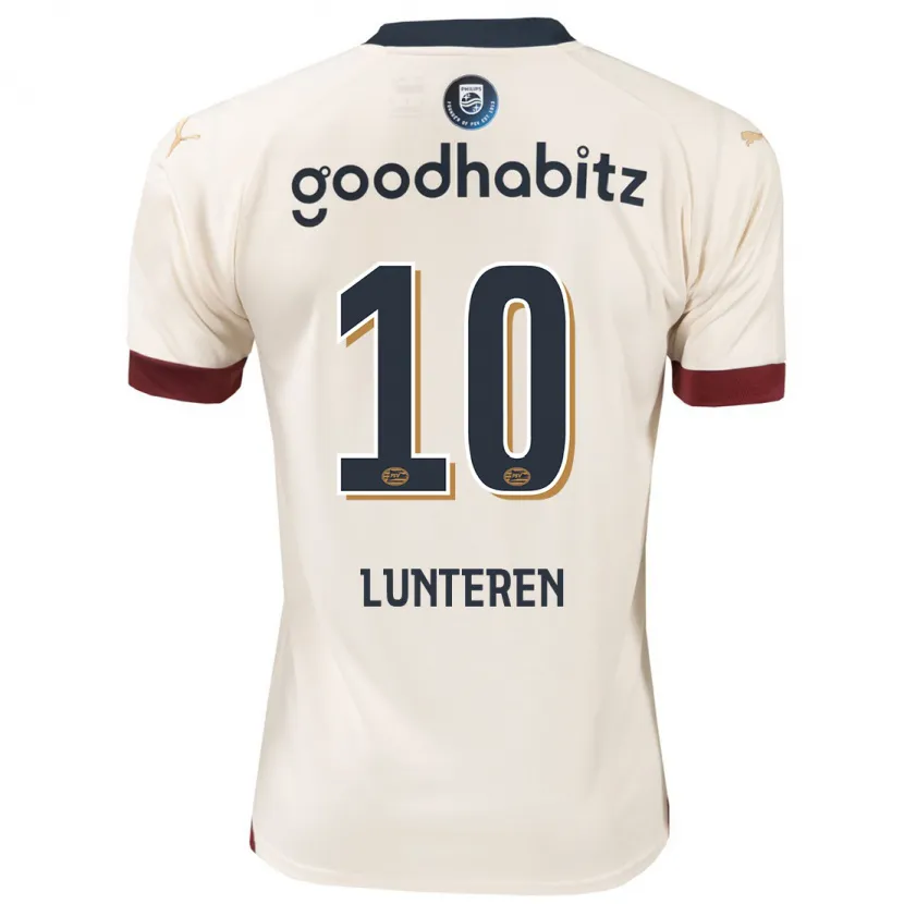 Danxen Niño Camiseta Desiree Van Lunteren #10 Blanquecino 2ª Equipación 2023/24 La Camisa