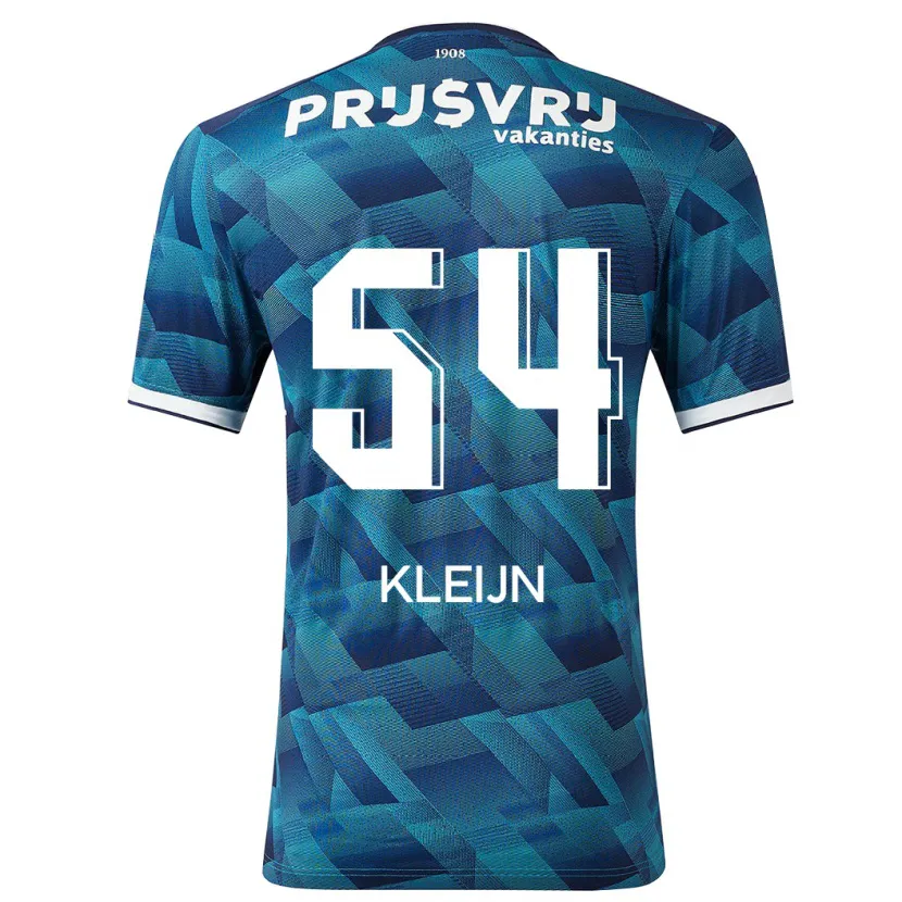 Danxen Niño Camiseta Mike Kleijn #54 Azul 2ª Equipación 2023/24 La Camisa