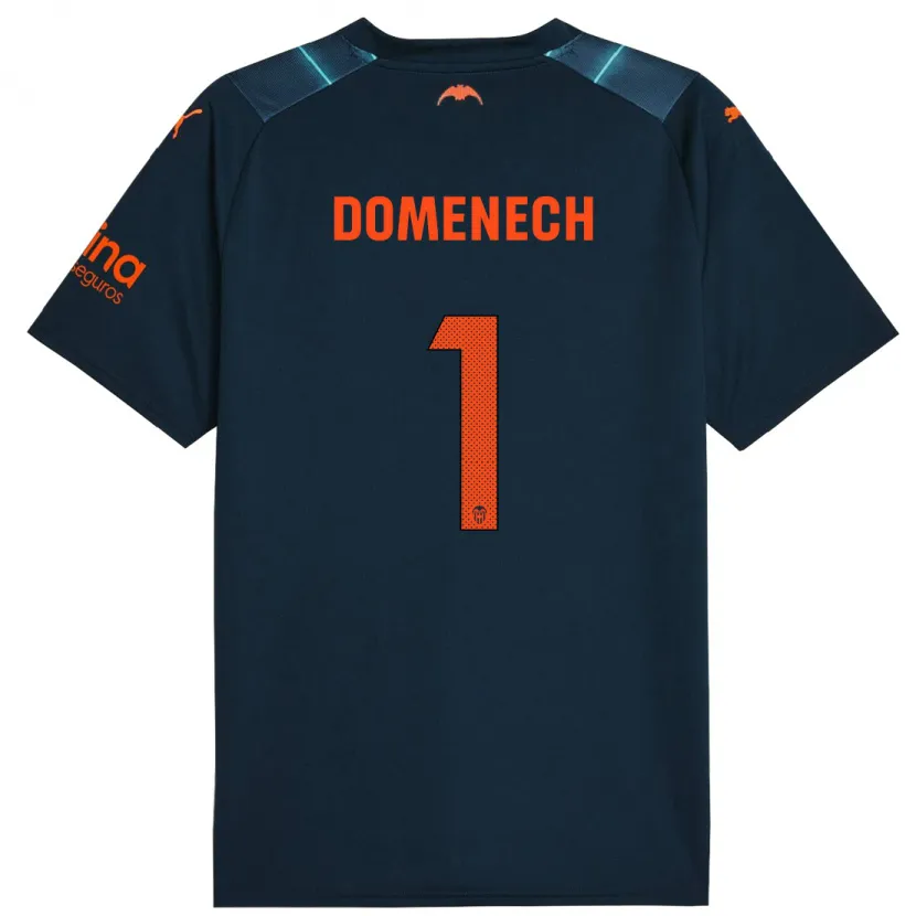 Danxen Niño Camiseta Jaume Doménech #1 Azul Marino 2ª Equipación 2023/24 La Camisa