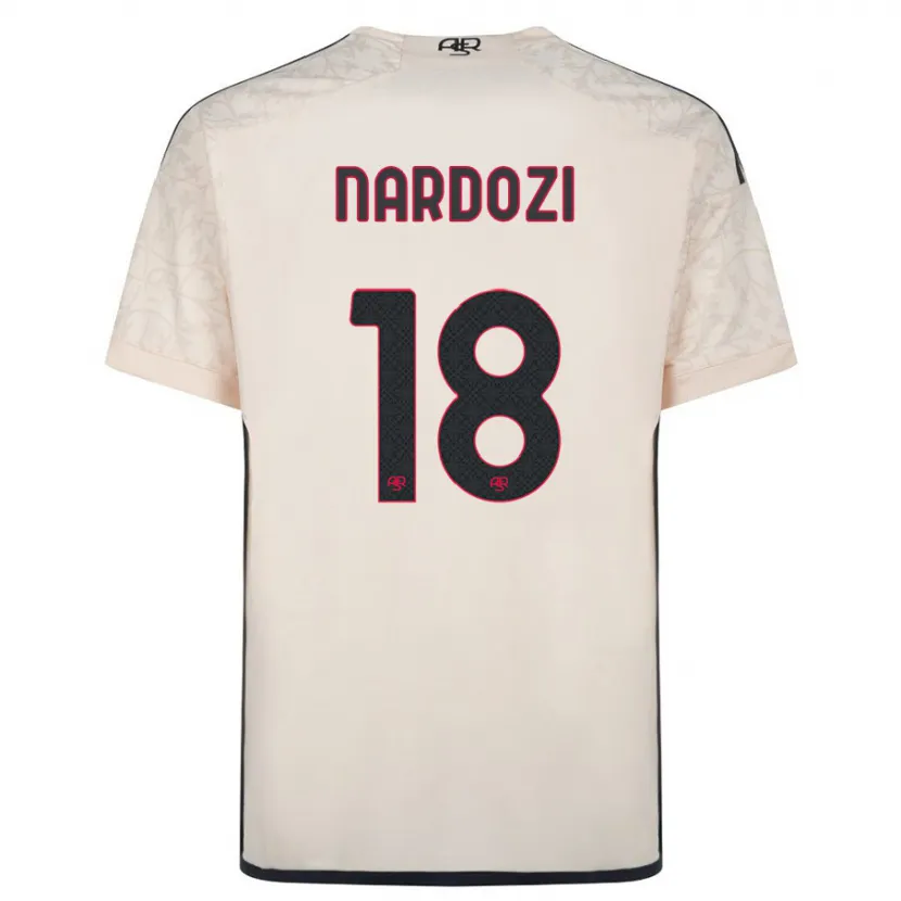 Danxen Niño Camiseta Manuel Nardozi #18 Blanquecino 2ª Equipación 2023/24 La Camisa