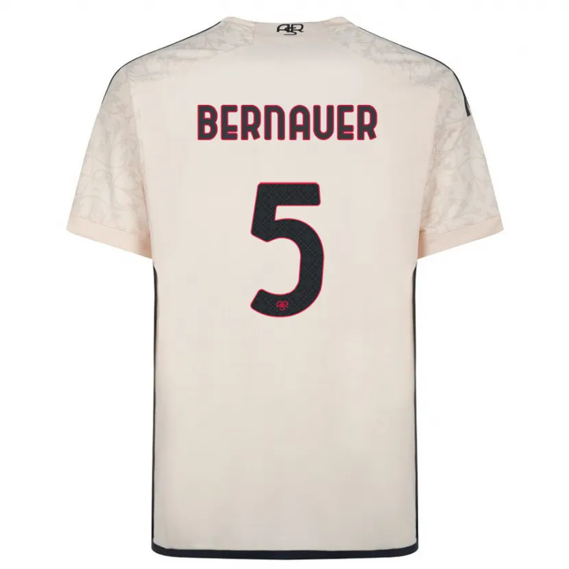 Danxen Niño Camiseta Vanessa Bernauer #5 Blanquecino 2ª Equipación 2023/24 La Camisa