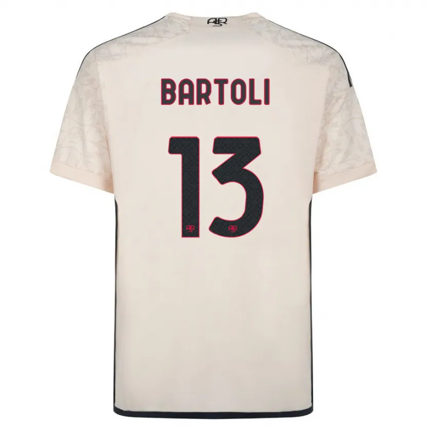 Danxen Niño Camiseta Elisa Bartoli #13 Blanquecino 2ª Equipación 2023/24 La Camisa