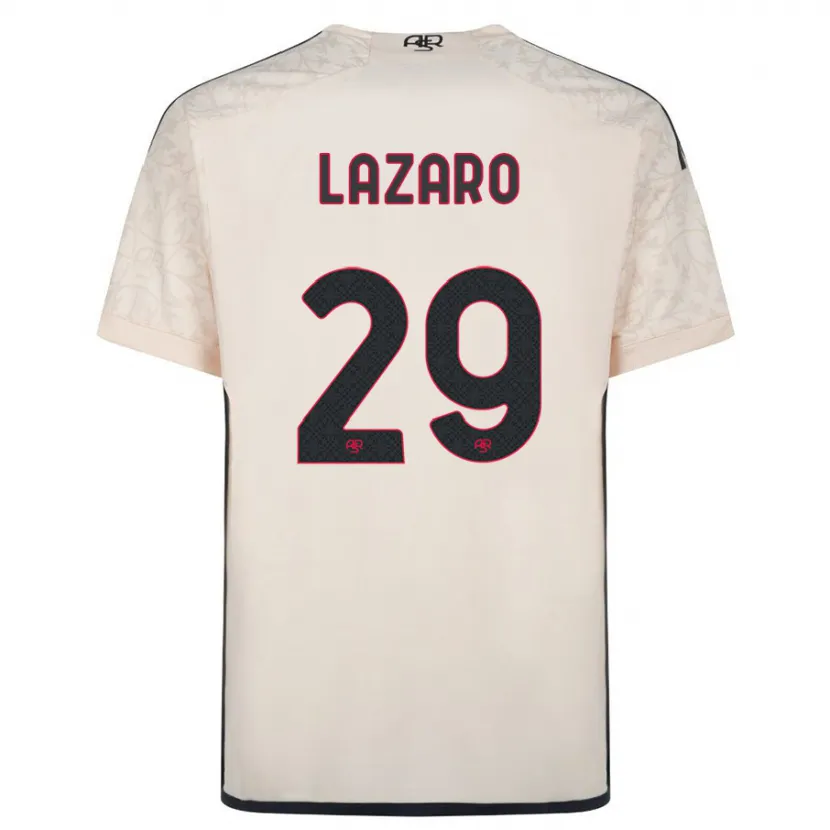 Danxen Niño Camiseta Paloma Lazaro #29 Blanquecino 2ª Equipación 2023/24 La Camisa