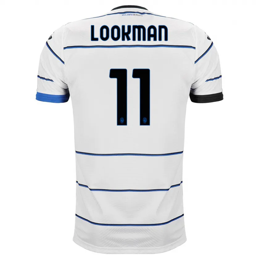 Danxen Niño Camiseta Ademola Lookman #11 Blanco 2ª Equipación 2023/24 La Camisa