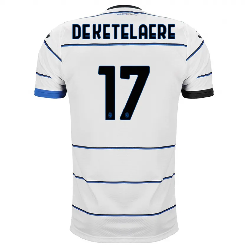 Danxen Niño Camiseta Charles De Ketelaere #17 Blanco 2ª Equipación 2023/24 La Camisa