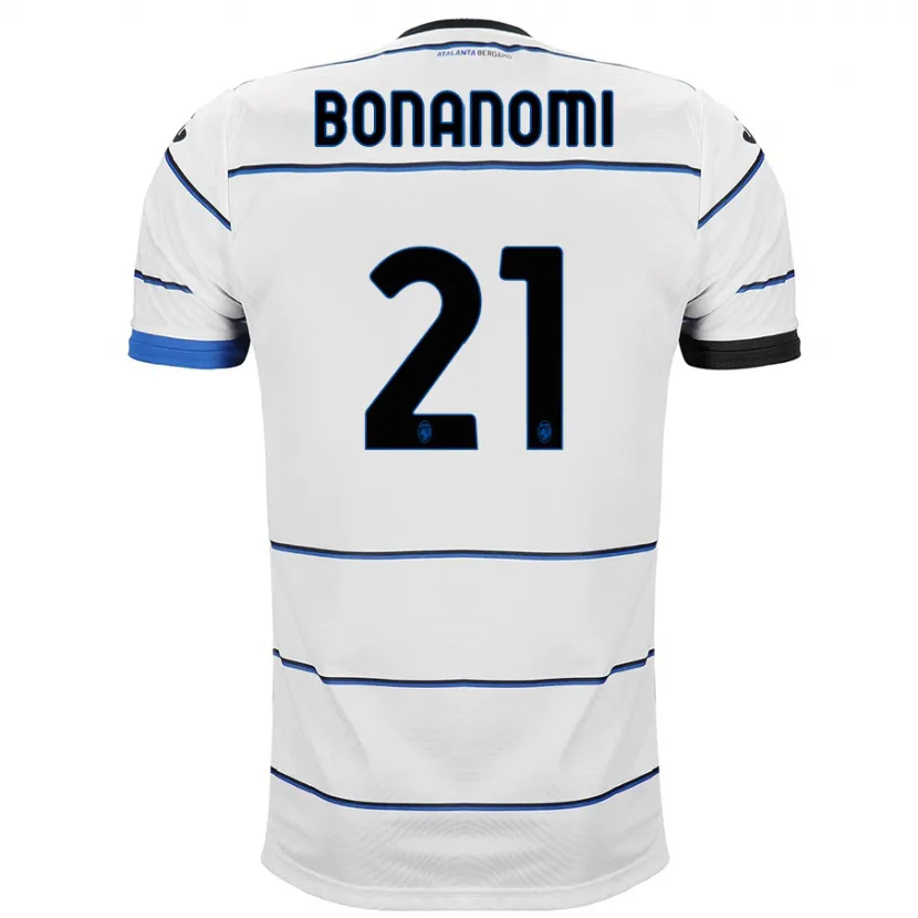 Danxen Niño Camiseta Andrea Bonanomi #21 Blanco 2ª Equipación 2023/24 La Camisa