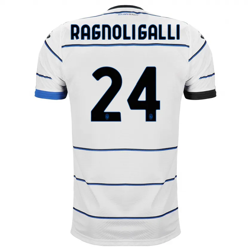 Danxen Niño Camiseta Federico Ragnoli Galli #24 Blanco 2ª Equipación 2023/24 La Camisa