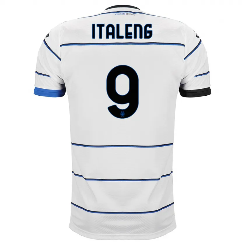 Danxen Niño Camiseta Jonathan Italeng #9 Blanco 2ª Equipación 2023/24 La Camisa