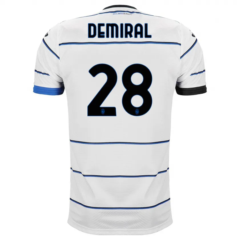 Danxen Niño Camiseta Merih Demiral #28 Blanco 2ª Equipación 2023/24 La Camisa