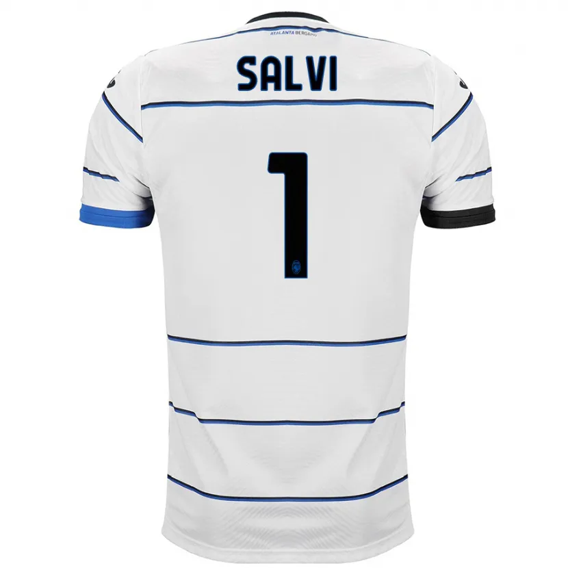 Danxen Niño Camiseta Margherita Salvi #1 Blanco 2ª Equipación 2023/24 La Camisa