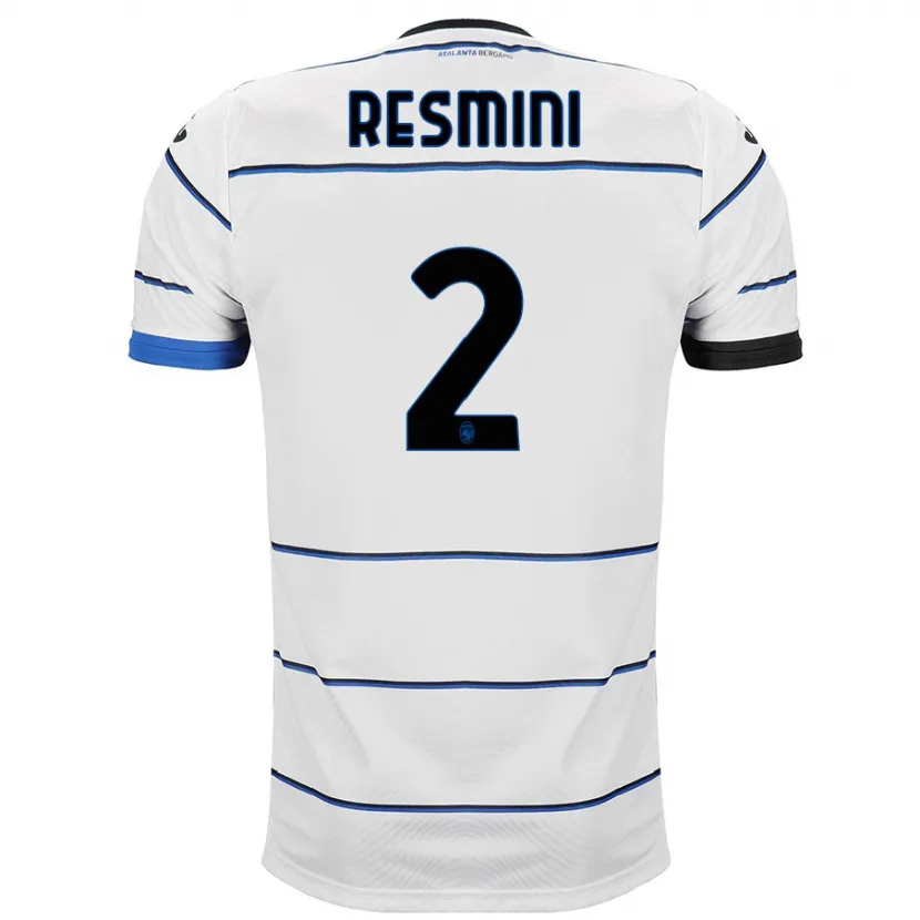 Danxen Niño Camiseta Martina Resmini #2 Blanco 2ª Equipación 2023/24 La Camisa