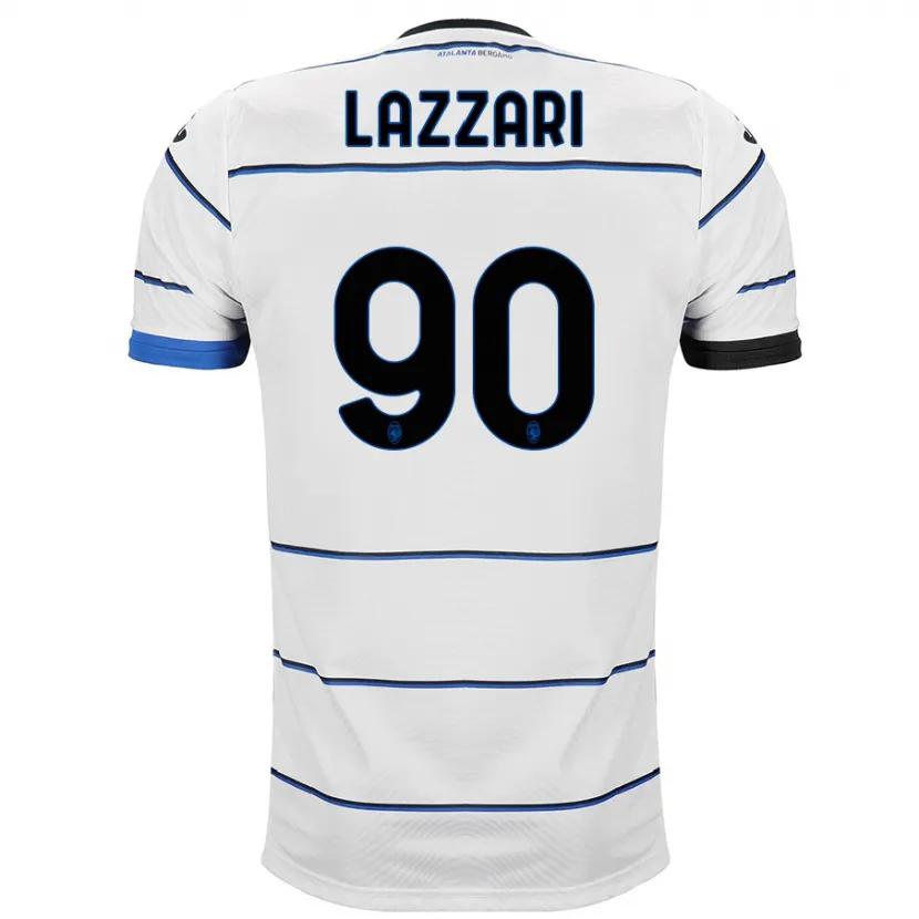 Danxen Niño Camiseta Ilaria Lazzari #90 Blanco 2ª Equipación 2023/24 La Camisa