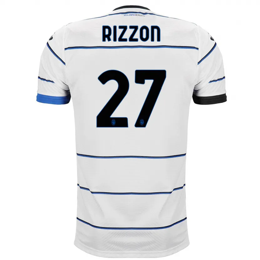 Danxen Niño Camiseta Giulia Rizzon #27 Blanco 2ª Equipación 2023/24 La Camisa