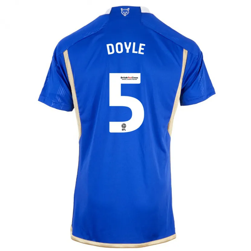 Danxen Hombre Camiseta Callum Doyle #5 Azul 1ª Equipación 2023/24 La Camisa