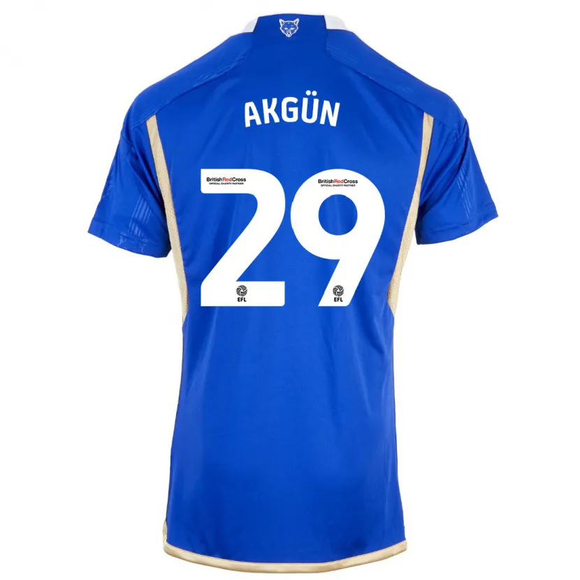 Danxen Hombre Camiseta Yunus Akgün #29 Azul 1ª Equipación 2023/24 La Camisa