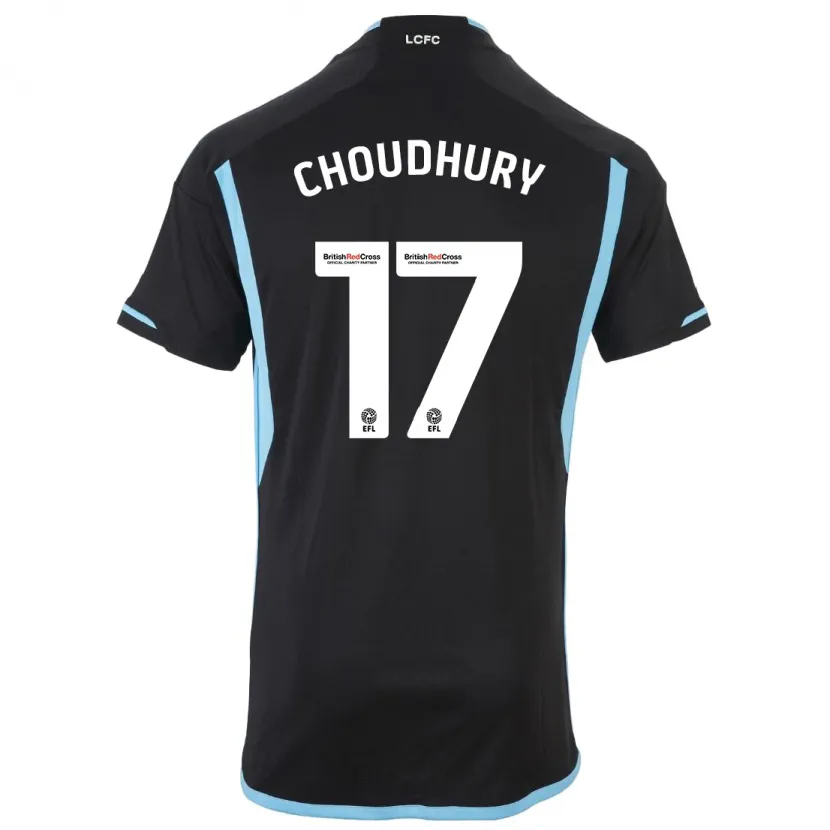 Danxen Hombre Camiseta Hamza Choudhury #17 Negro 2ª Equipación 2023/24 La Camisa