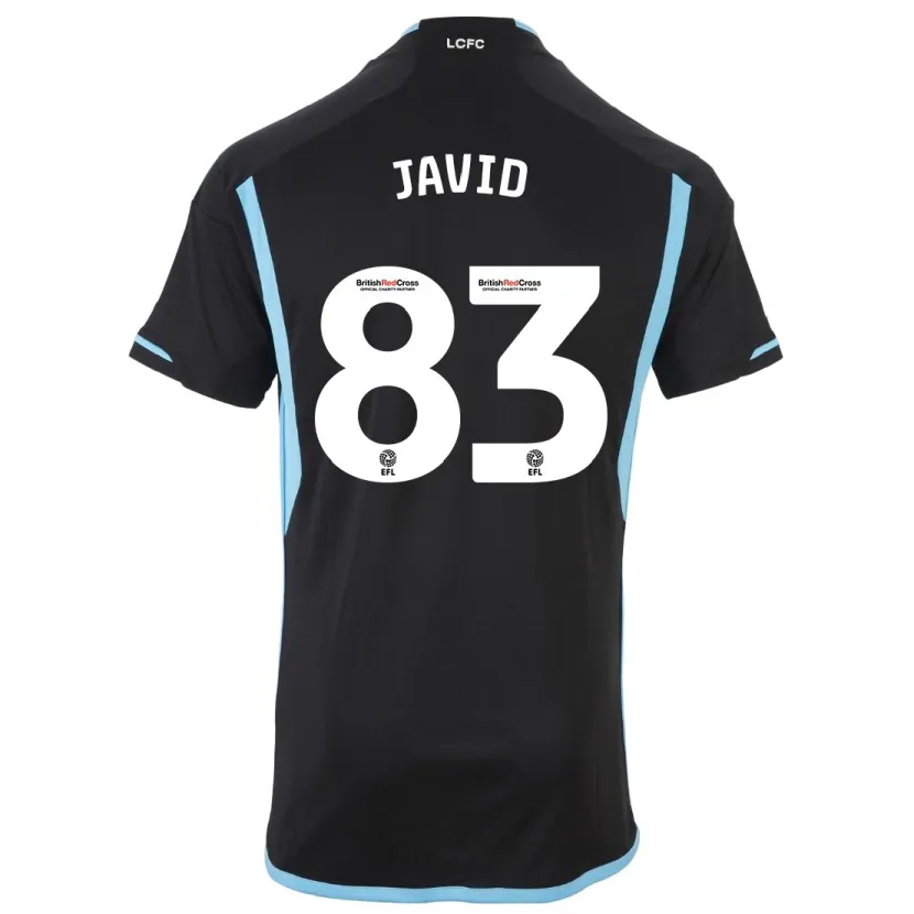 Danxen Hombre Camiseta Abdullah Javid #83 Negro 2ª Equipación 2023/24 La Camisa