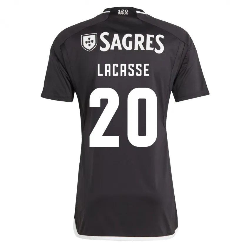 Danxen Hombre Camiseta Cloe Lacasse #20 Negro 2ª Equipación 2023/24 La Camisa