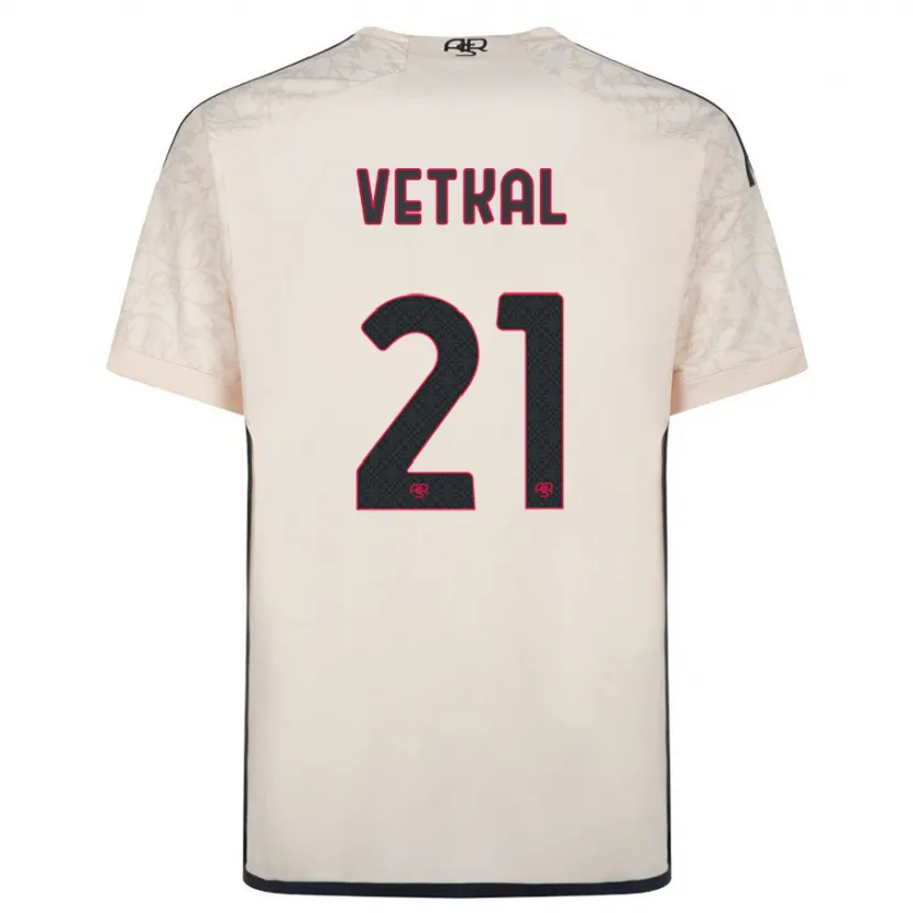 Danxen Hombre Camiseta Martin Vetkal #21 Blanquecino 2ª Equipación 2023/24 La Camisa