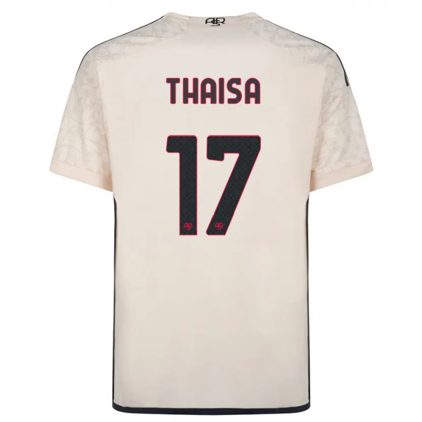 Danxen Hombre Camiseta Thaisa #17 Blanquecino 2ª Equipación 2023/24 La Camisa