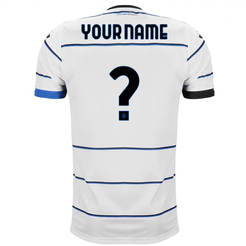 Danxen Hombre Camiseta Su Nombre #0 Blanco 2ª Equipación 2023/24 La Camisa