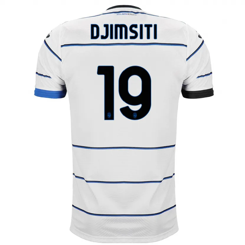 Danxen Hombre Camiseta Berat Djimsiti #19 Blanco 2ª Equipación 2023/24 La Camisa