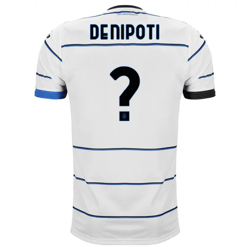 Danxen Hombre Camiseta Tommaso De Nipoti #0 Blanco 2ª Equipación 2023/24 La Camisa