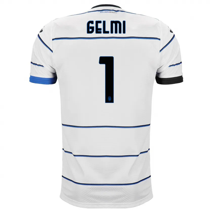 Danxen Hombre Camiseta Ludovico Gelmi #1 Blanco 2ª Equipación 2023/24 La Camisa