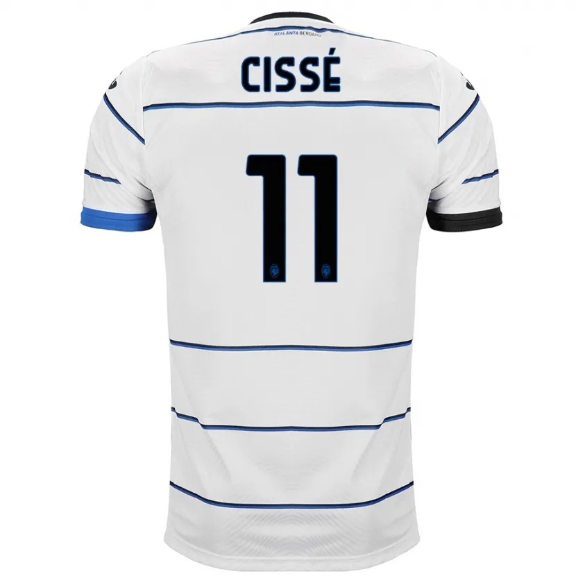 Danxen Hombre Camiseta Moustapha Cissé #11 Blanco 2ª Equipación 2023/24 La Camisa