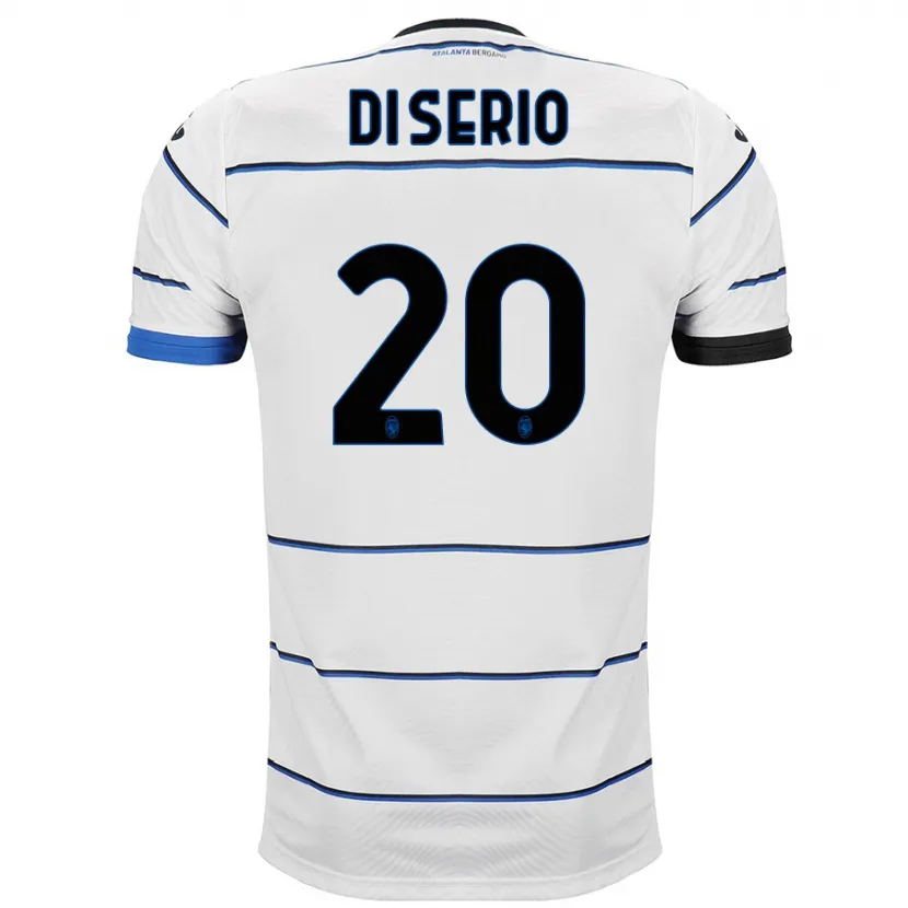 Danxen Hombre Camiseta Giuseppe Di Serio #20 Blanco 2ª Equipación 2023/24 La Camisa