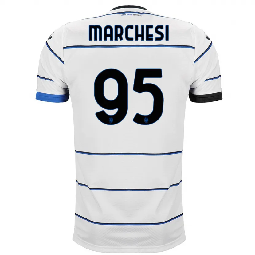 Danxen Hombre Camiseta Silvia Marchesi #95 Blanco 2ª Equipación 2023/24 La Camisa