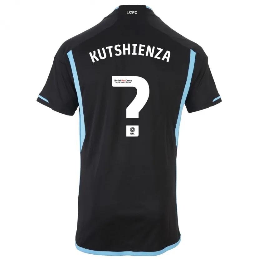 Danxen Mujer Camiseta Jude Kutshienza #0 Negro 2ª Equipación 2023/24 La Camisa