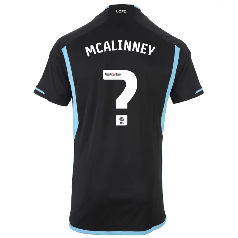 Danxen Mujer Camiseta Liam Mcalinney #0 Negro 2ª Equipación 2023/24 La Camisa