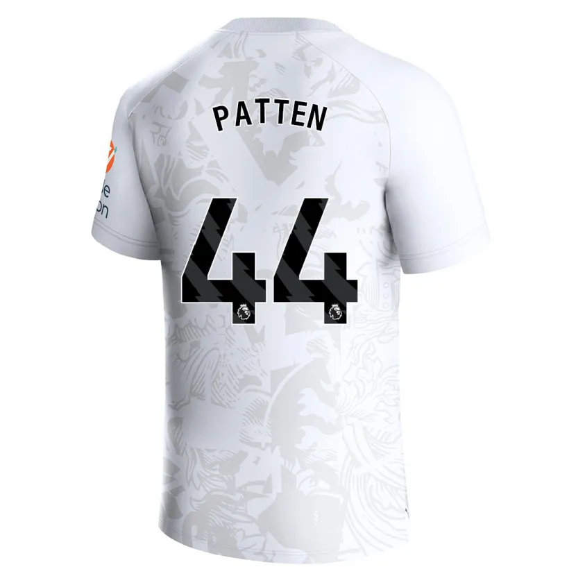 Danxen Mujer Camiseta Anna Patten #44 Blanco 2ª Equipación 2023/24 La Camisa