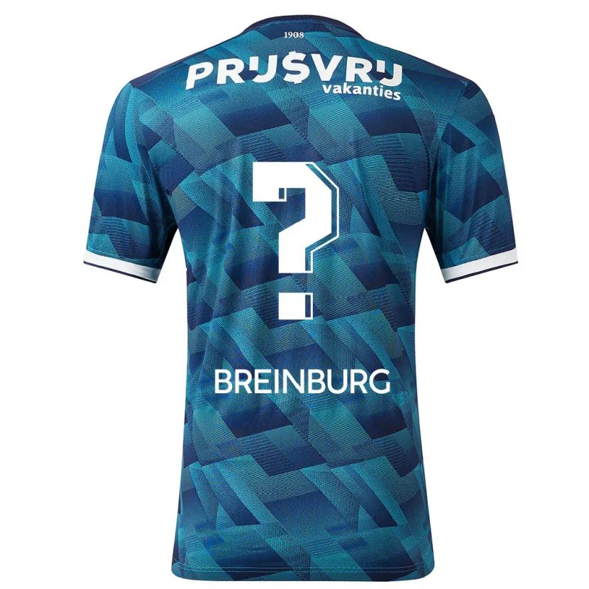 Danxen Mujer Camiseta Rainey Breinburg #0 Azul 2ª Equipación 2023/24 La Camisa