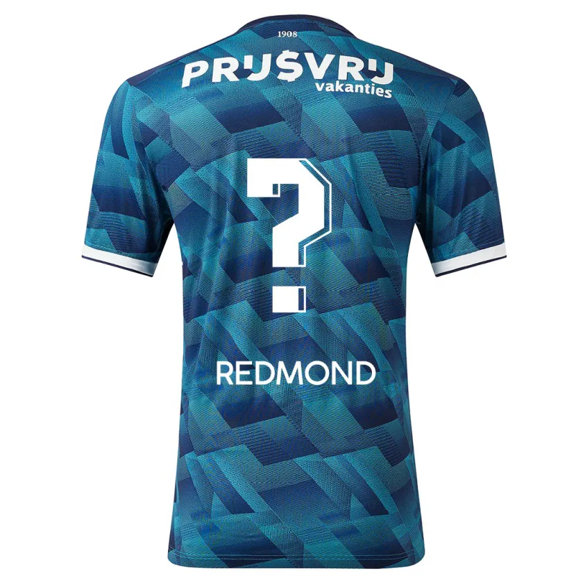 Danxen Mujer Camiseta Zepiqueno Redmond #0 Azul 2ª Equipación 2023/24 La Camisa