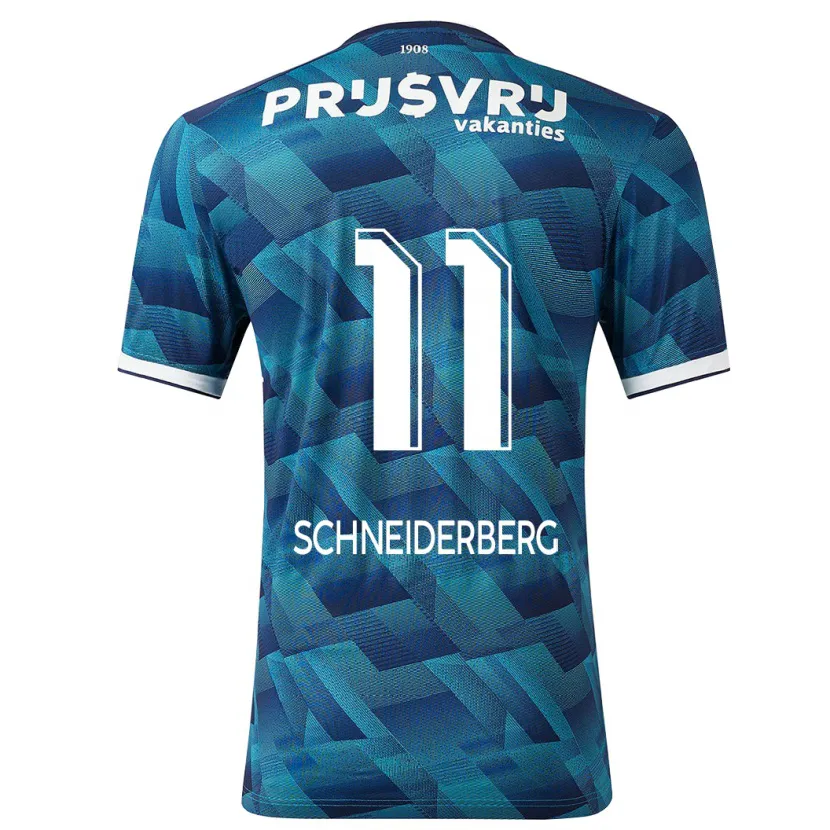 Danxen Mujer Camiseta July Schneiderberg #11 Azul 2ª Equipación 2023/24 La Camisa