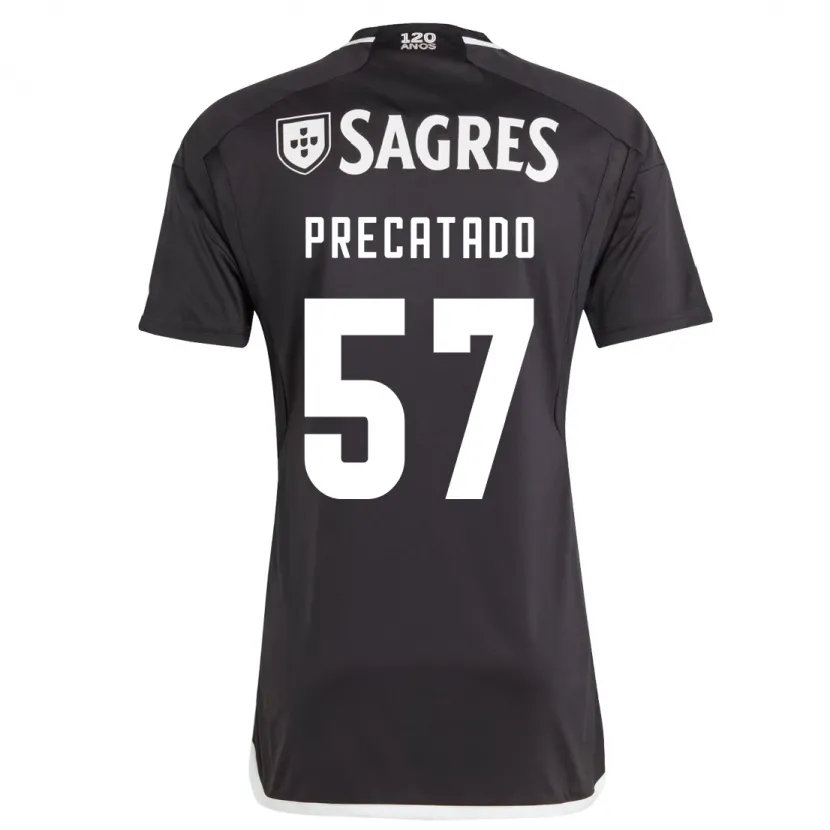 Danxen Mujer Camiseta Precatado #57 Negro 2ª Equipación 2023/24 La Camisa