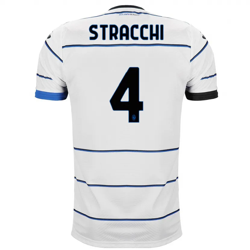 Danxen Mujer Camiseta Daniela Stracchi #4 Blanco 2ª Equipación 2023/24 La Camisa