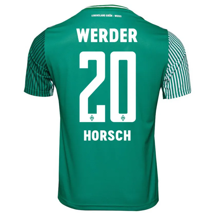 Danxen Niño Camiseta Jonas Horsch #20 Verde 1ª Equipación 2023/24 La Camisa