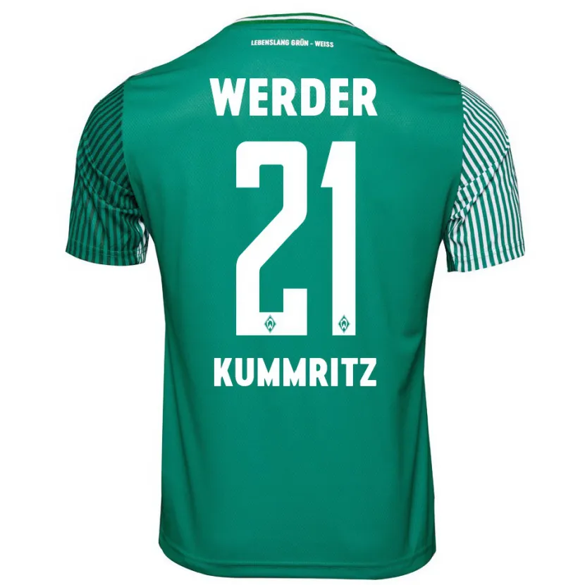 Danxen Niño Camiseta Liam Kümmritz #21 Verde 1ª Equipación 2023/24 La Camisa