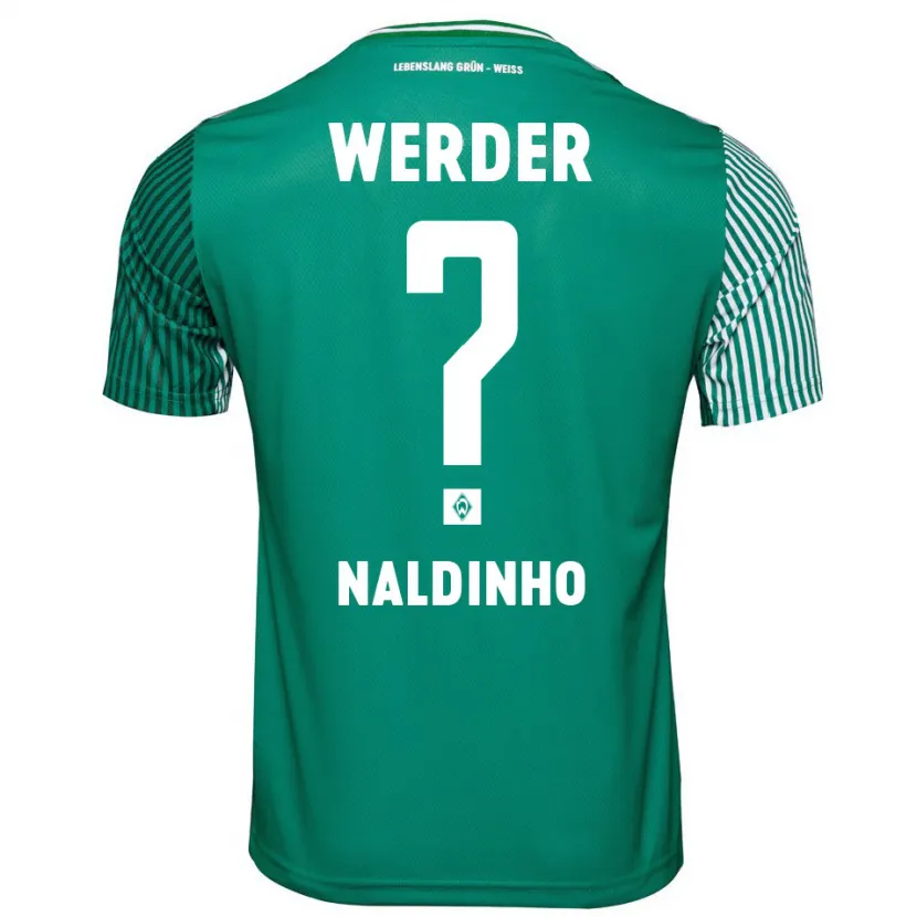 Danxen Niño Camiseta Naldinho #0 Verde 1ª Equipación 2023/24 La Camisa