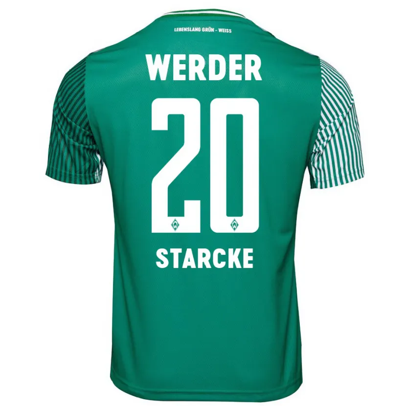 Danxen Niño Camiseta Bennet Starcke #20 Verde 1ª Equipación 2023/24 La Camisa