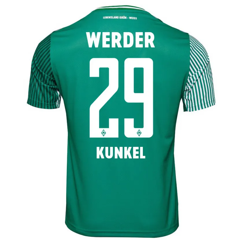 Danxen Niño Camiseta Melina Kunkel #29 Verde 1ª Equipación 2023/24 La Camisa