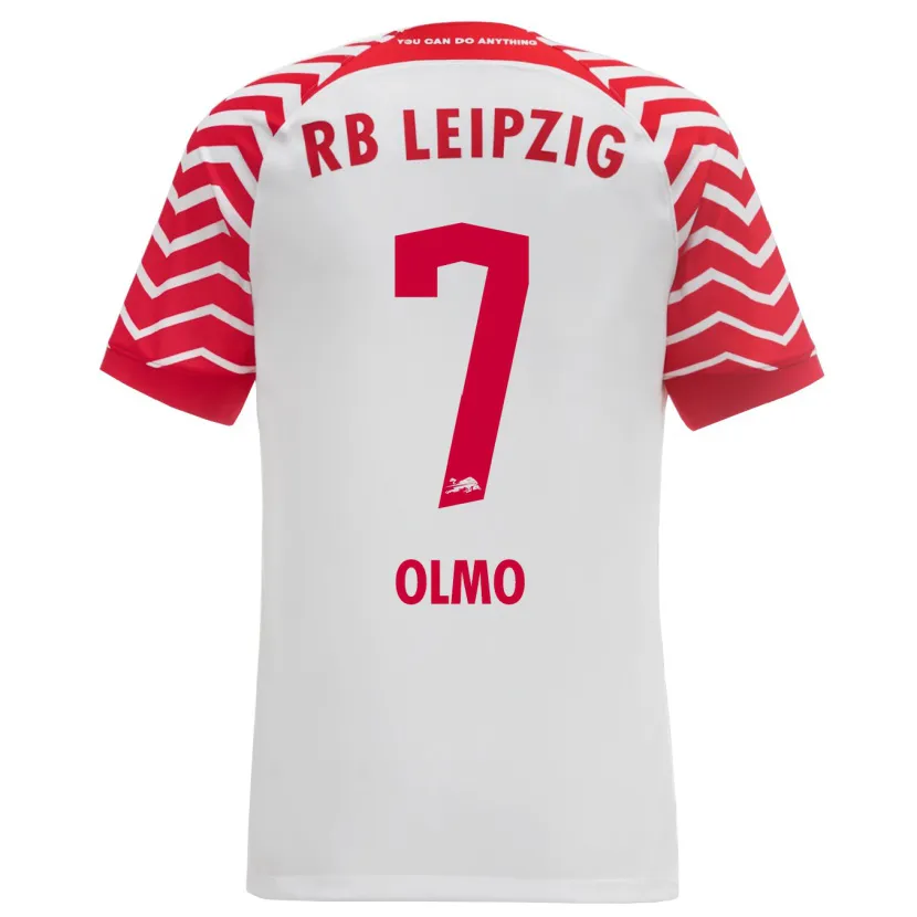 Danxen Niño Camiseta Dani Olmo #7 Blanco 1ª Equipación 2023/24 La Camisa