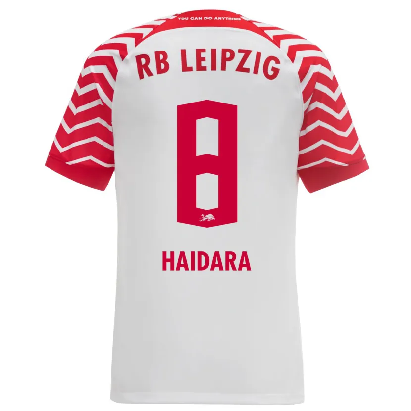 Danxen Niño Camiseta Amadou Haidara #8 Blanco 1ª Equipación 2023/24 La Camisa