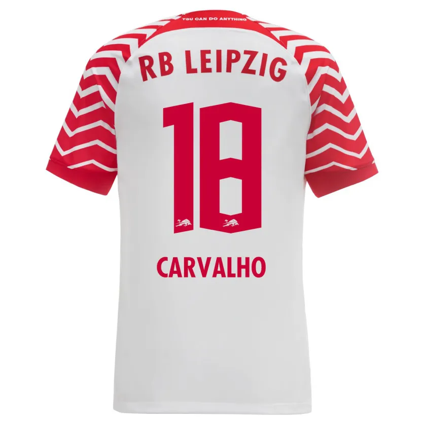 Danxen Niño Camiseta Fábio Carvalho #18 Blanco 1ª Equipación 2023/24 La Camisa