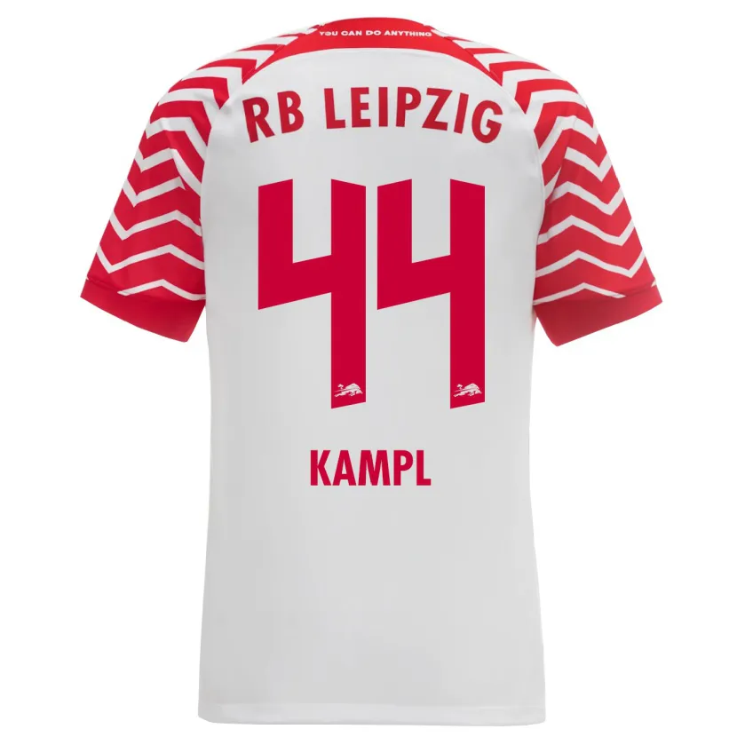 Danxen Niño Camiseta Kevin Kampl #44 Blanco 1ª Equipación 2023/24 La Camisa