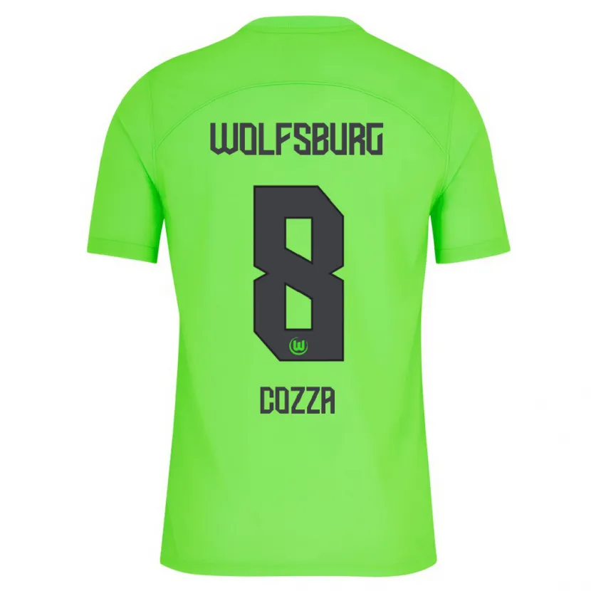 Danxen Niño Camiseta Nicolas Cozza #8 Verde 1ª Equipación 2023/24 La Camisa