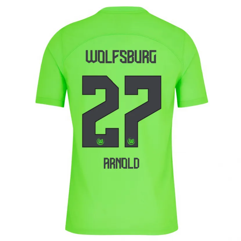 Danxen Niño Camiseta Maximilian Arnold #27 Verde 1ª Equipación 2023/24 La Camisa